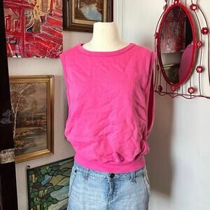 bassett walker hot pink tank top vest